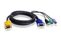 ATEN 5302UP PS/2 USB KVM-kabel 1,8 m