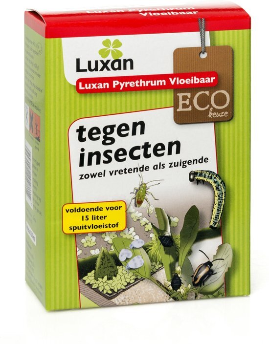 DCM Luxan Pyrethrum vloeibaar (spruzit) tegen luizen en insecten 30ml