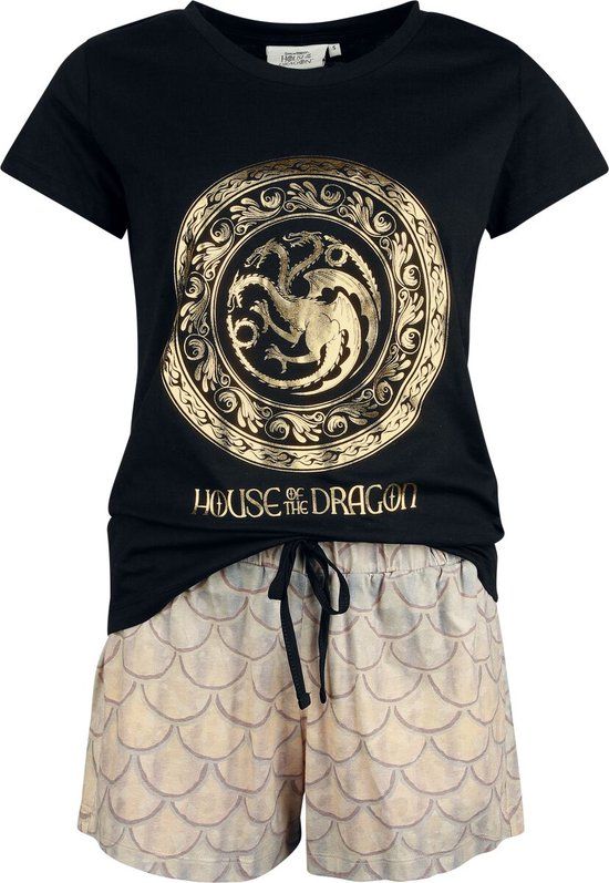 Game of Thrones Santex Moden GmbH Game of Thrones House of the Dragon Pyjama meerkleurig Katoen - Vrouwen - M