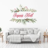 Ambiance Sticker Vrolijk Kerstmis Kerstboomtak Sticker