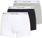 Calvin Klein Trunks Heren Onderbroeken - 3-pack - Zwart/Wit/Grijs - Maat L