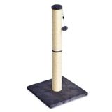 Amazon Basics Kattenkrabpaal, medium, 40 x 40 x 80 cm hoog, grijs