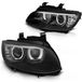 BMW phares au xénon avec feux de circulation diurnes à LED, adaptés pour BMW E92 E93 sans AFS, année de construction 05-10, couleur noir