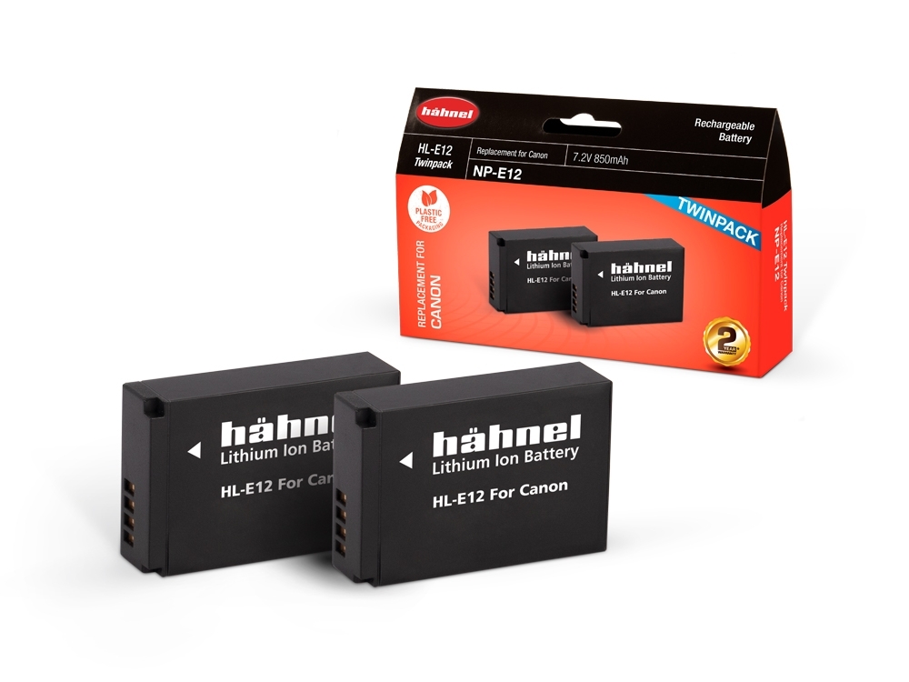 Hähnel HL-E12 Twin pack (LP-E12)