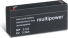 Powery batterie au plomb (multipower) MP3,3-6