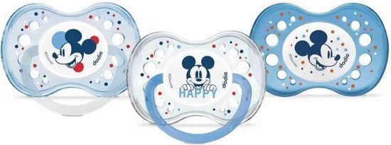 {"int": 15528, "string": null} Fopspeen Dodie Mickey Mouse + 18 Maanden