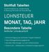 Tabelle, Stollfuß Verlag Tabelle, Lohnsteuer 2026 Monat, Tag, Jahr