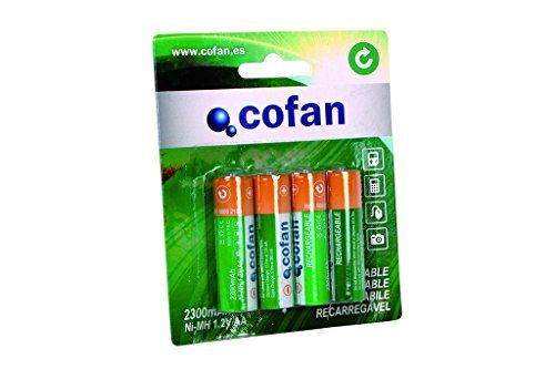 Cofan Ni-MH 1.2 V AA batterijen (4 stuks)