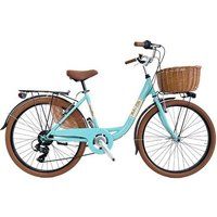 Canellini Stadsfiets Dolce Vita by Canellini VENERE 26 met mand - Tiffany