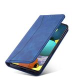 Telefoon Samsung Telefoonhoes compatibel met Samsung S20, PU-lederen portemonnee, magnetische sluiting, flip case voor Samsung S20/PLUS/FE A51 5G (blauw)