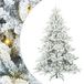 Sapin de Noël blanc 180 cm