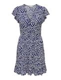 ONLY ONLCLAUDETTE LIFE SS MINI DRESS WVN NOOS - Dames - Jurk