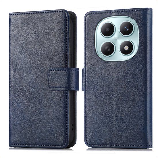 imoshion Luxe Bookcase - Geschikt voor Xiaomi Redmi Note 15 (5G) - Donkerblauw