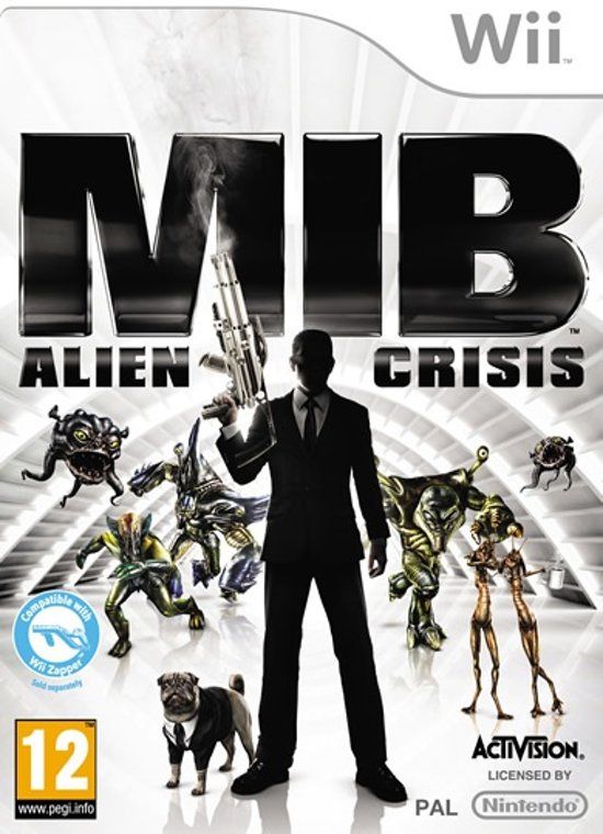Activision MIB Men in Black Alien Crisis - Nintendo Wii