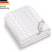 Beurer UB 30 Couverture chauffante électrique - 130 x 75 cm - Polaire/Coton - 3 niveaux de chaleur - Blanc