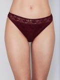 Joop! String Beautiful Thong Vrouwen DARK RED Effen