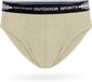 NORMANI Herenpantoffels „Bendigo“ wolwit