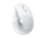 Logitech Lift for Mac - Souris ergonomique sans fil - Blanc