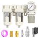 3/8" BSP filtre à air avec régulateur de pression et manomètre