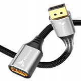 Câble d'extension DisplayPort 1.4 8K HDR 4K 165Hz 1m