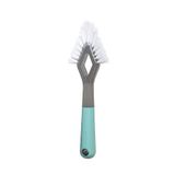 Casabella Smart Scrub tegelreinigingsborstel, grijs/aqua