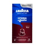 Lavazza Crema e Gusto RICCO capsules compatible NESPRESSO apparaten (10st) - HOUDBAARHEID 30-05-2026