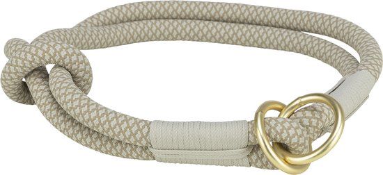 Trixie Soft Rope Half-Slip Halsband Grijs
