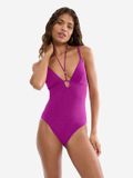 Triumph Red Label Summer Sunset Badpak Paars Effen Vrouwen 40C