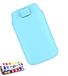 MUZZANO Beschermhoes Wiko Goa [Le Sweep] [blauw Lagune] + invoerstift en reinigingsdoekje