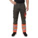 Mascot Safe Supreme Pantalon avec poches genoux 15679-860 - anthracite foncé/rouge haute visibilité - C47 - 82