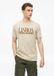 s.Oliver T-shirt à col rond et imprimé - beige
