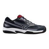 Mizuno Break Shot 4 Padel Heren Schoenen - Maat 41 - Grijs/Wit/Salsa