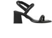 Bronx Dames Sandalen New Jagger Zwart Leer Maat 37