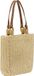Usha Sac à main Beige Coton/Polyuréthane