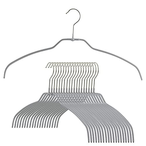 MAWA Reston Lloyd Silhouette - Shirthanger - 20 stuks - Zilver
