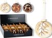 Nampook Kerstbal glas 80 mm 3ass kleuren