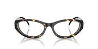 Diesel DL 4004F Lunettes de Vue Femme Havane Ovales 55mm