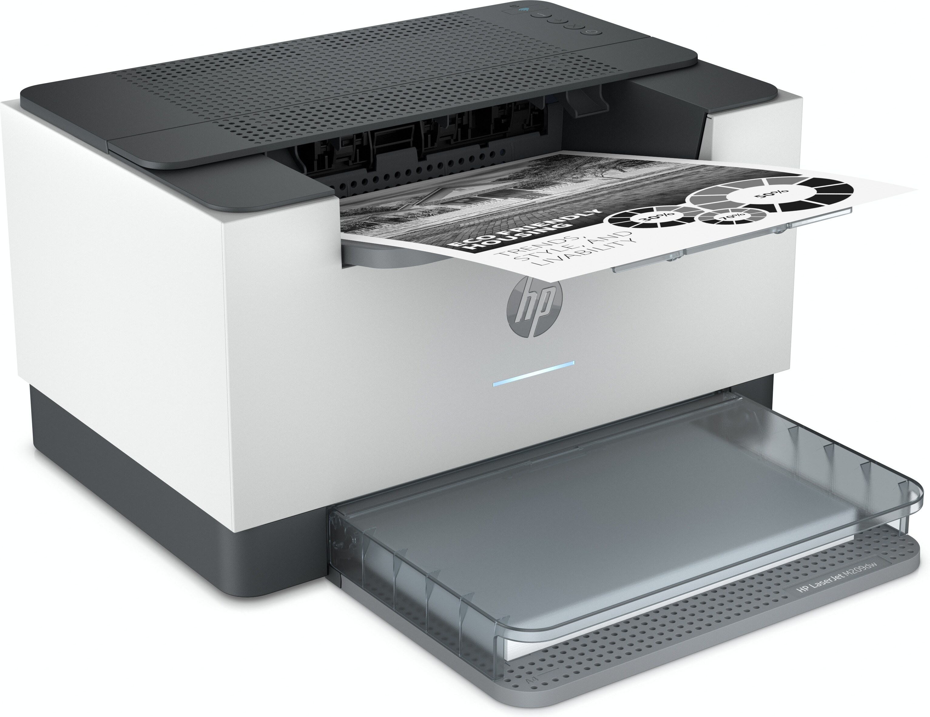 HP LaserJet HP LaserJet M209dwe printer, Zwartwit, Printer voor Kleine