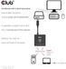 Club 3D USB-C bidirectionele video-, data- en PD-schakelaar