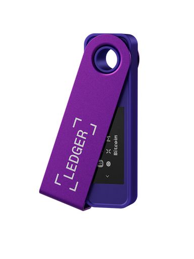 Ledger Nano S Plus Hardware Wallet - Purple Amethyst