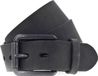 Vanzetti Leren Riem Denim Love 40mm Full Leather Belt W110 Black Zwart