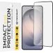 Techsuit Film de protection d'écran pour Samsung Galaxy S26 Plus S947, Verre Trempé, Full Glue, Noir