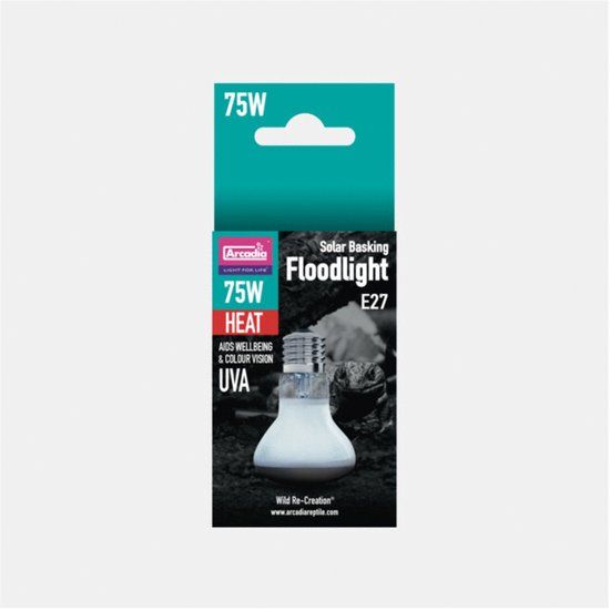 Arcadia Solar Basking Floodlight 75 Watt