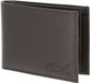 oxmox Leren portemonnee Leather RFID Protect Pocketbörse Freedom Fish Embossed Brown donkerbruin