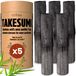 Set de 5 bâtons de charbon actif pour filtration d'eau