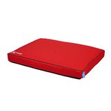 LUBEN Xtreme Rechthoekig bed, waterdicht, rood, S, zwart