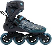 Roces R-Evo 84 Skeelers – 84mm – Softboot – Extra Comfort & Stabiliteit – Heel Lock & Easy Entry – ABEC-7 – Fitness Inline Skates – Heren / Dames – Zwart/Groen – Maat 41