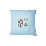 Bona Basics Decoratieve kussenhoes Lichtblauw 45x45 cm