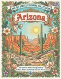 Scenic Arizona Coloring Book for Adults
