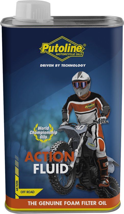 Putoline Action Fluid Luchtfilter Olie 1 Liter - blauwe olie - universeel